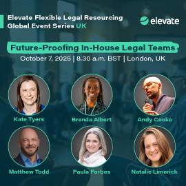 October 7 | Future Proofing In-House Legal Teams