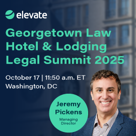 October 17 | Georgetown Law Hotel & Lodging Legal Summit 2025