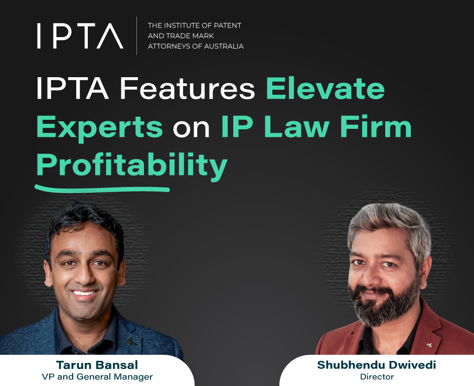 IPTA Features Elevate Experts on IP Law Firm Profitability