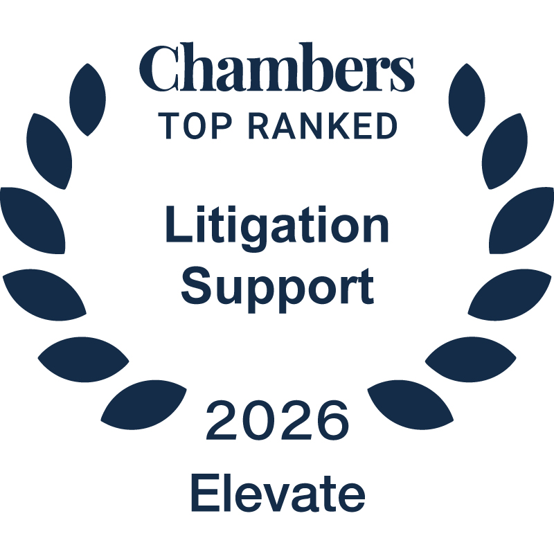 Elevate Secures Fourth Consecutive Chambers Recognition for eDiscovery Leadership
