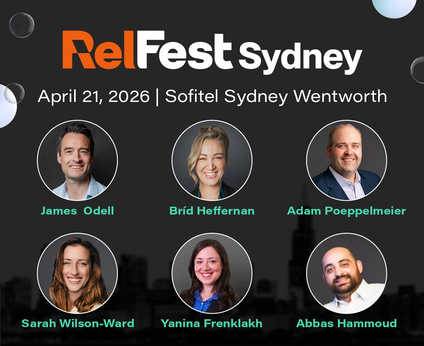 April 21 | Relativity Fest Sydney
